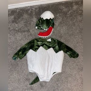 Pottery barn Dinosaur in egg costume